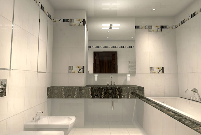 дизайн и интерьера ванной комнаты