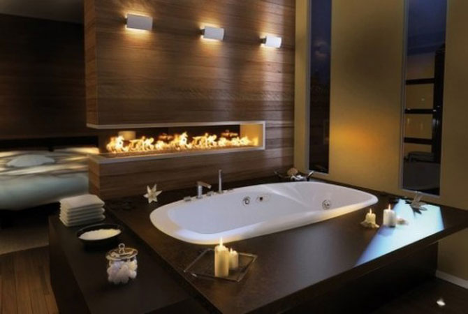 дизайн проект интерьера ванной комнаты